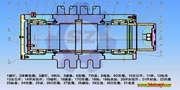 礦用鏈輪組件 礦用鏈輪組件