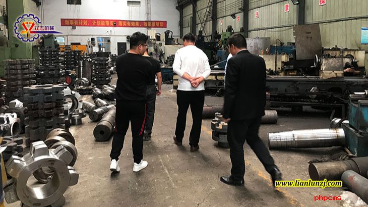 客戶參觀車間